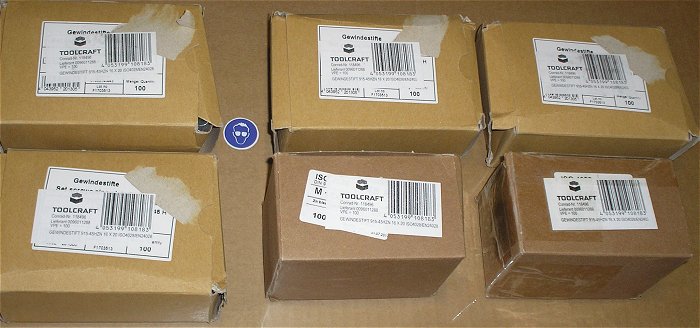 hq4 ca 100 Gewindestift Madenschraube M16x20mm Toolcraft EAN 4053199108183