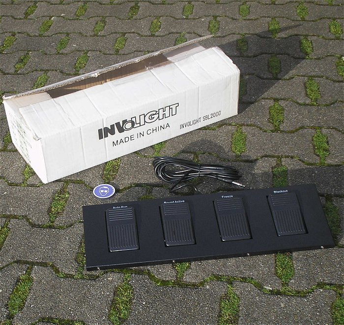 hq Controller Steuerung Footcontroller Fußschalter Involight SBL 2000