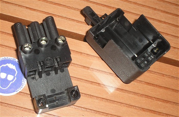 hq2 Stecker Steckverbinder männlich male Adels Contact 166-ZU 3