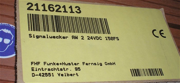 hq5 Klingel Industrie-Schelle 24V Volt DC Funke Huster AW2 150FS