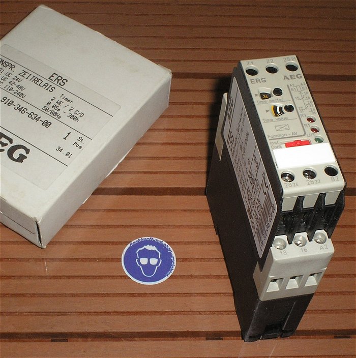 hq Zeitrelais 24DC 230V AC ansprechverzögert AEG ERS 910-346-634-00