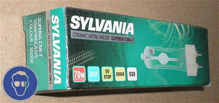 hq2 Leuchtmittel 70W Watt G12 WDL UVS Sylvania Superia CMIT CMI-T EAN 5410288203010