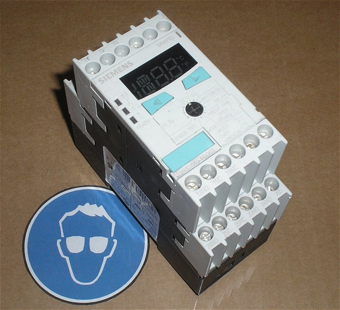 hq Temperatur Relais 24V AC DC -50..500°C PT100 Siemens 3RS1040-1GD50 EAN 4011209534520