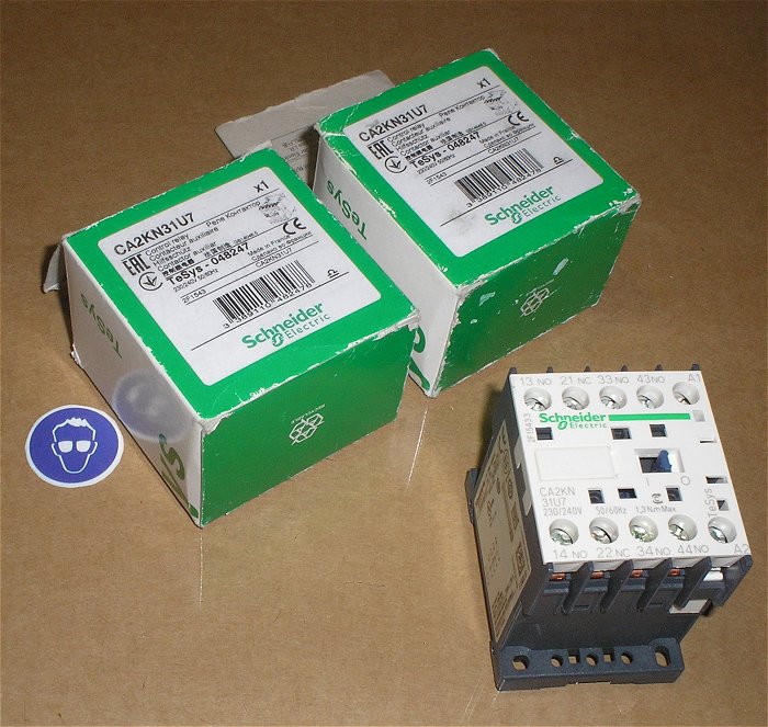 hq Schütz 230V AC 3S1Ö Schneider Electric CA2KN21U7 EAN 3389110482478