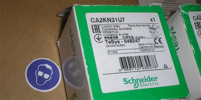 hq1 Schütz 230V AC 3S1Ö Schneider Electric CA2KN21U7 EAN 3389110482478