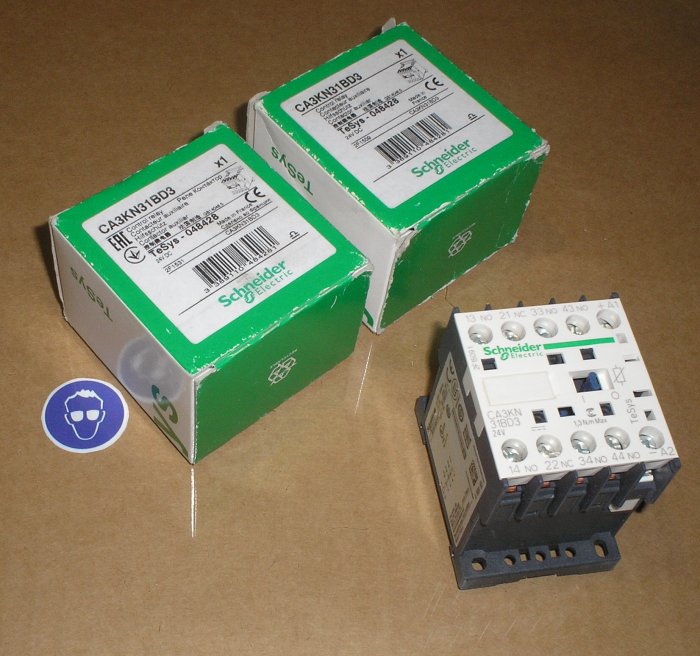 hq Schütz 24V DC 3S1Ö Schneider Electric CA3KN31BD3 EAN 3389110484281