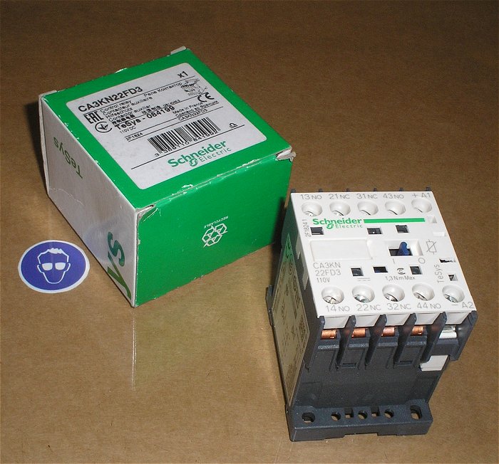 hq Schütz 110V DC 2S2Ö Schneider Electric CA3KN22FD3 EAN 3389110841992