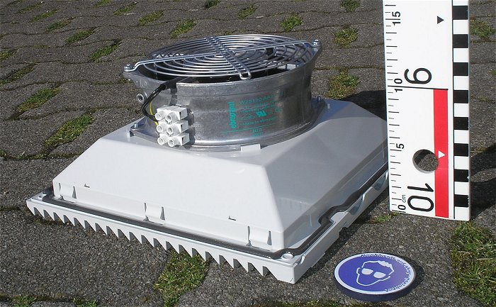 hq3 25,5cm 255mm Filter Schaltschrank-Lüfter 115V AC Rittal SK3325117