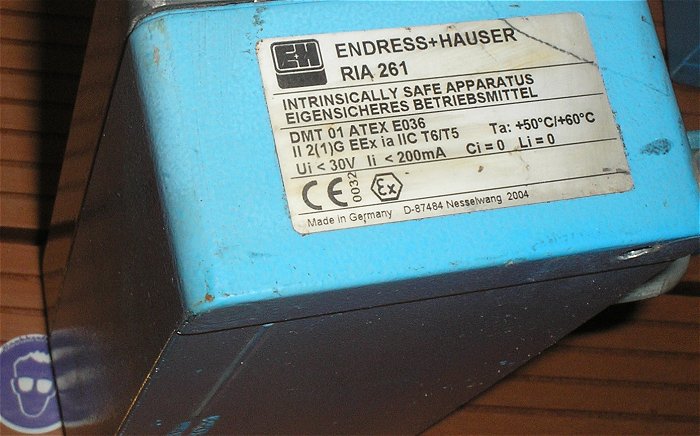 hq2 LCD Anzeige Prozessanzeige 4-20mA E&H Endress u. Hauser RIA261