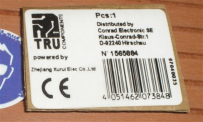 hq1 Schalter Endschalter 1S1Ö Tru Components 1565884 EAN 4051462073848