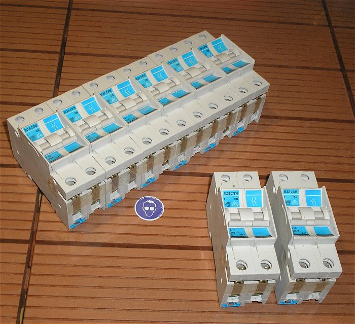 hq 2 Leitungsschutzschalter LSS Automat Sicherung B16 A Ampere 1polig Schupa NLS6-2