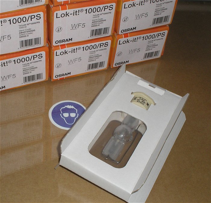 hq 4x Entladungslampe Osram HTI 1000W Lok-it! 1000 PS EAN 4052899965157