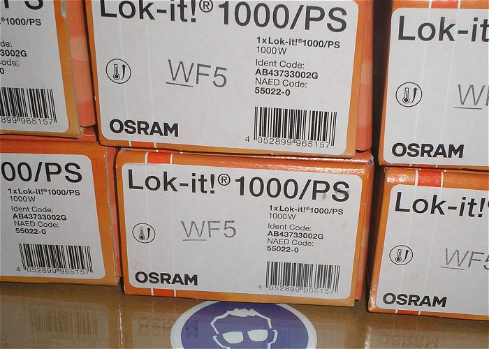 hq3 4x Entladungslampe Osram HTI 1000W Lok-it! 1000 PS EAN 4052899965157