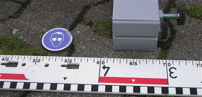 hq5 2x Tischfuß Gestell Tischgestell Tischkufen Stahl Metall Farbe silber grau