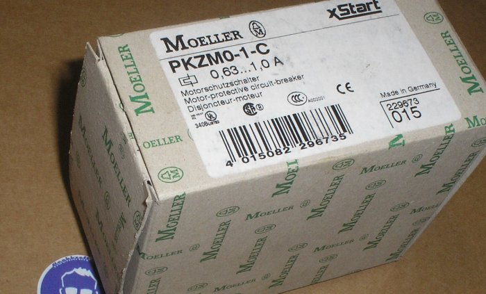 hq1 Motorschutzschalter 0,63-1A Ampere Moeller PKZM0-1-C EAN 4015082296735