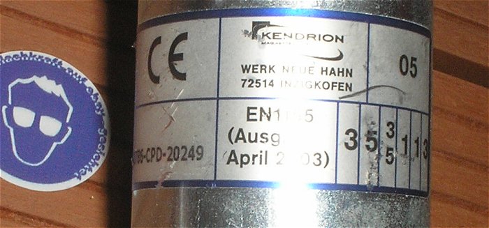 hq4 Türmagnet Elektromagnet Magnet + Gegenplatte 24VDC 24V DC 490N