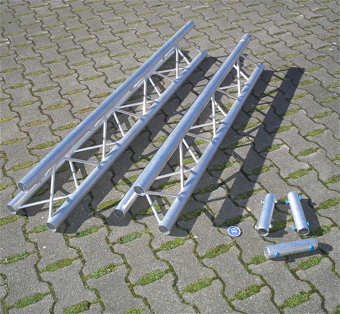 hq 2x Traverse Truss Stücke Opti Trilite 200 ca 1,6m ca 1,4m =ca 3m (2AB)