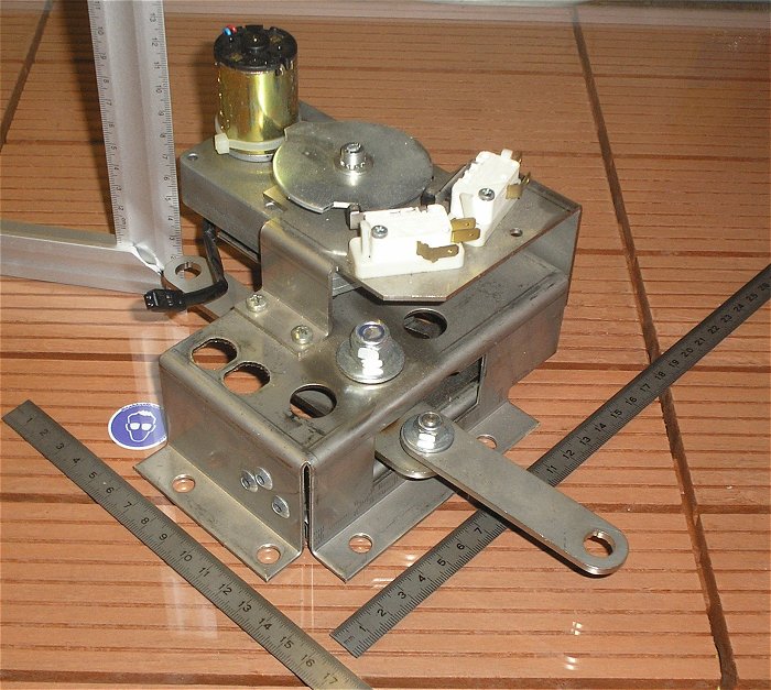 hq6 Verschlußmechanik Linearantrieb mit Motor Getriebemotor 12-24V ??? Volt DC