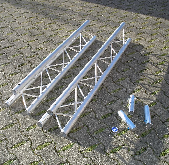 hq 2x Traverse Truss Stücke Opti Trilite 200 ca 1,6m ca 1,4m =ca 3m (4AB)