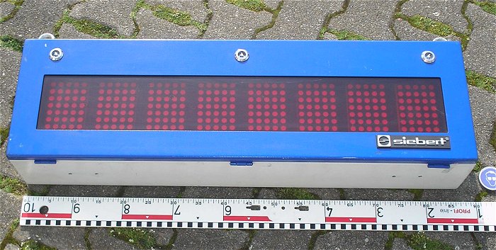 hq2 Schaltschrank mit LED Anzeige 230V AC Siebert SX302-08 10 0R-100 3A-K0-1213
