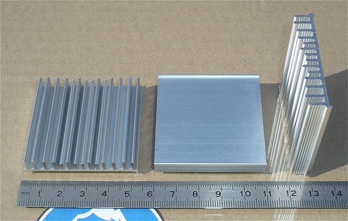 hq4 ca 50mm CPU Lüfter Ventilator 12V Volt DC 0,08A 80mA + Alu Aluminium Kühlkörper