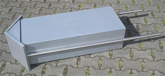 hq3 großer Briefkasten XXL groß Stahl verzinkt silber Burg Wächter Jumbo 942 Si