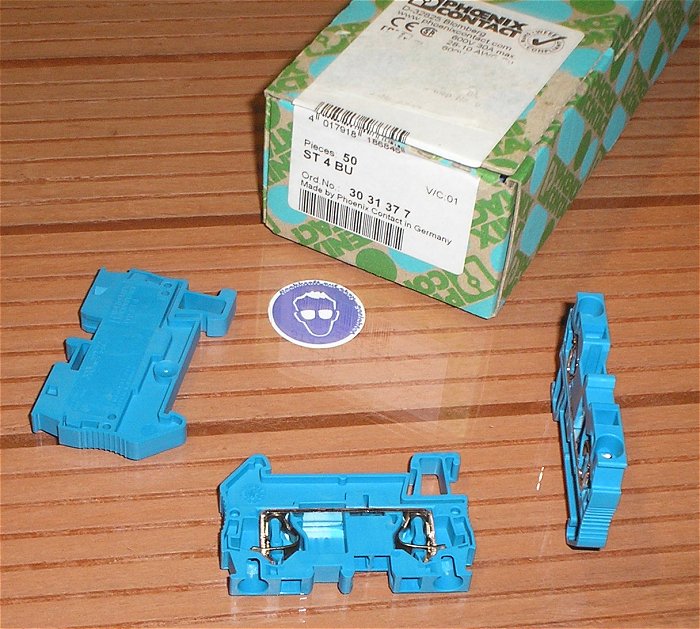 hq ca 50x Klemme 4mm² N Phoenix Contact ST4 BU 3031377 EAN 4017918186845