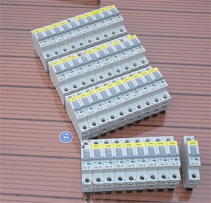 hq 10x Leitungsschutzschalter LSS Automat Sicherung C10 A Ampere AB 1492-SP