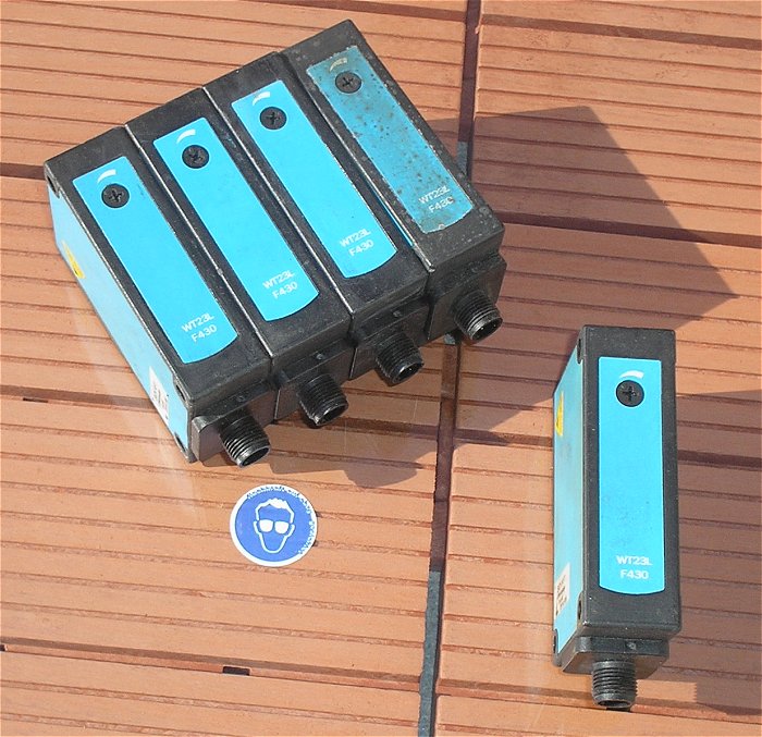 hq 5x Reflexions-Lichttaster Lichtschranke 24V Volt DC Sick Sensick P WT23L-F430