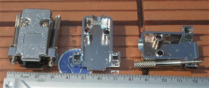 hq3 ca 50x Gehäuse für Sub D 9 15 polig Stecker Buchse Steckverbinder