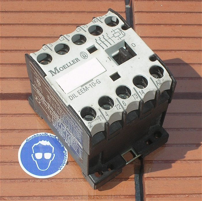 hq Schütz 24V Volt DC 3S + 1S Moeller DILEEM DIL EEM-10-G