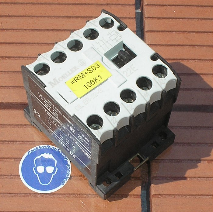 hq Schütz Hilfsschütz 24V Volt DC 2S2Ö Moeller DILER DIL ER-22-G 22E