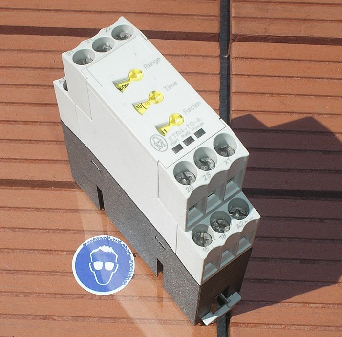 hq Zeitrelais 24-230V AC DC 0,05s-100h Moeller ETR-4-70-A 470A