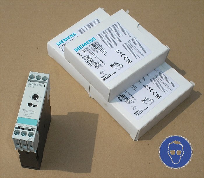 hq Relais Zeitrelais 90-240V Volt AC DC 0,05-255s 2-Draht Siemens 3RP1527-1EM30