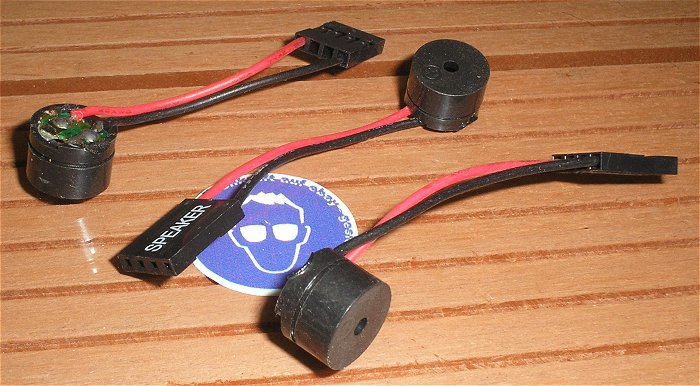 hq1 Mini Buzzer Speaker Beeper PC Lautsprecher für 4pol 4polig Computer Mainboard Bios