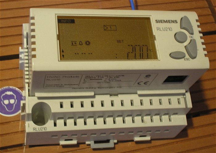 hq5 Regler Universalregler Kleinsteuerung 24V Volt AC Siemens RLU210