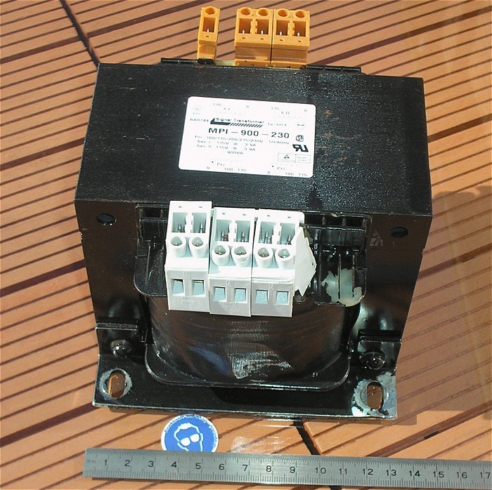 hq1 Trafo 2x115V oder 230V Volt AC auf 2x 115V oder 230V 900VA MPI