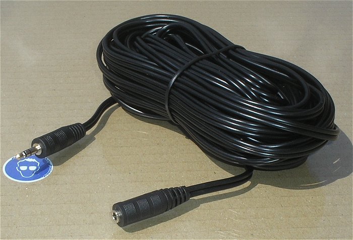 hq1 10m Audio Verbindungskabel Klinke 3,5mm Stereo Kabel Verlängerung Stecker Buchse
