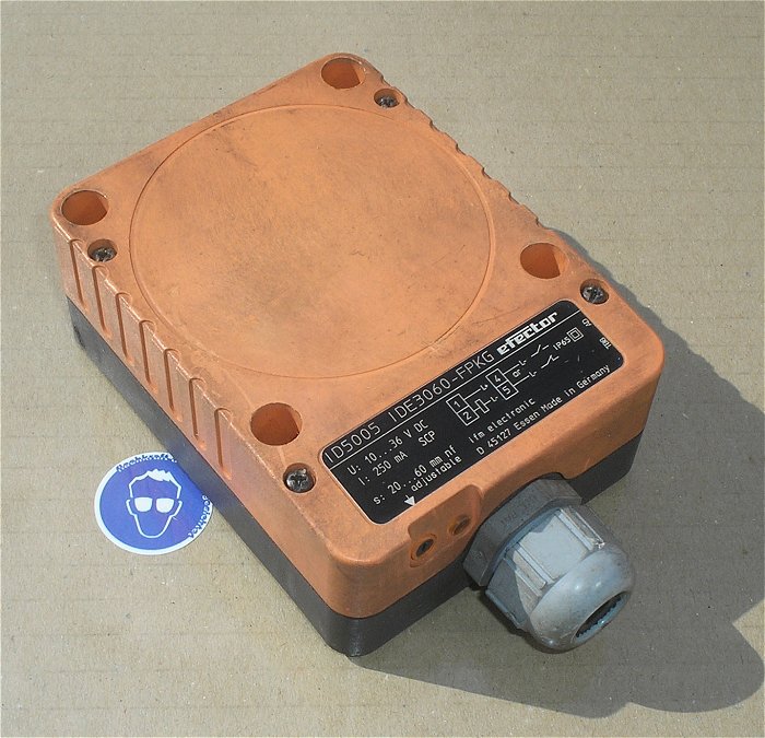 hq induktiver Näherungsschalter 24V IFM Efector ID5005 IDE3060-FPKG
