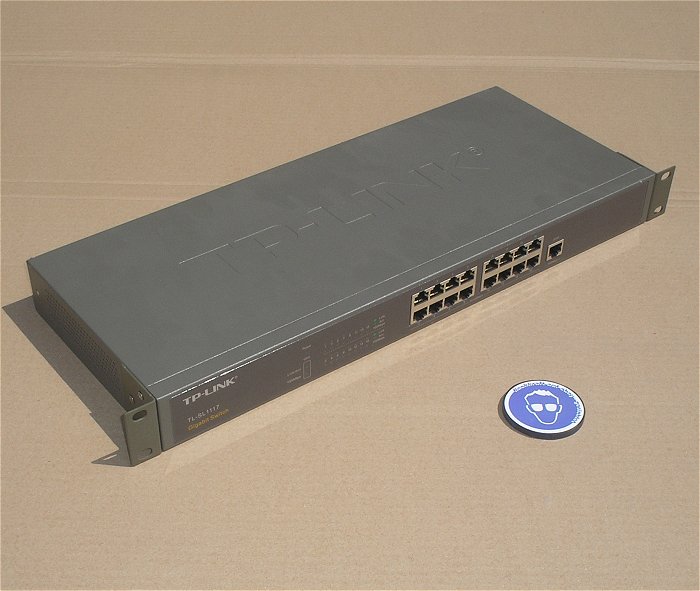 hq 16Port 10 100Mbps 1Port Gigabit Switch RJ45 TP Link TL-SL1117