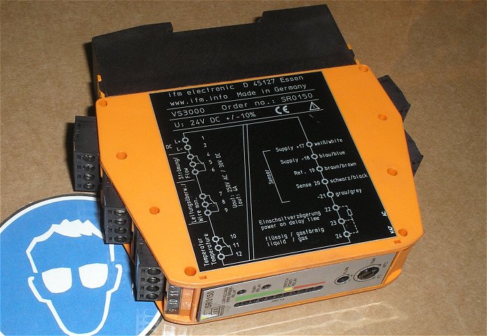 hq2 Auswerteeinheit für Strömungssensor 24V DC IFM Electronic VS3000 SR0150