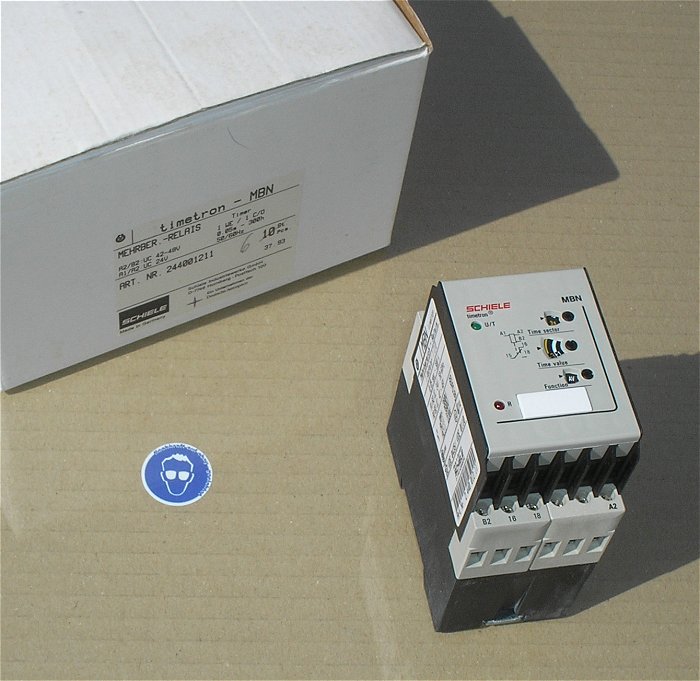 hq Zeitrelais Multifunktion 24-48V Volt AC DC Schiele MBN 244001211
