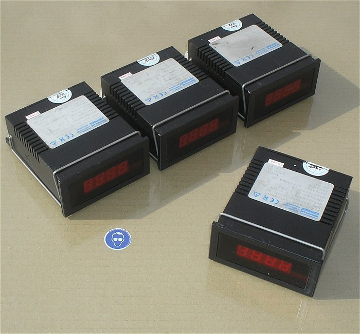 hq LED Digitalanzeige rot 230V AC 0-10V 0-100% Schwille DPM 635-008