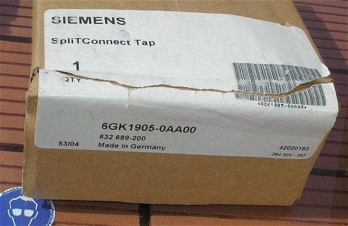 hq1 T-Verbinder Siemens SpliTConnect Tap 6GK1905-0AA00 832689-200