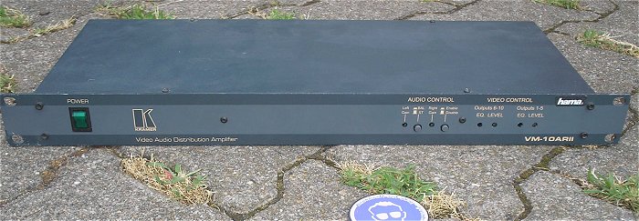 hq2 Video Audio Verteiler Distribution Amplifier Kramer VM-10ARII