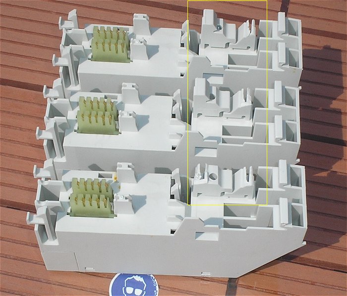 hq2 3x Modul Siemens Landis Staefa PTX1.01 1x Netzklemmenblock PTX1.00