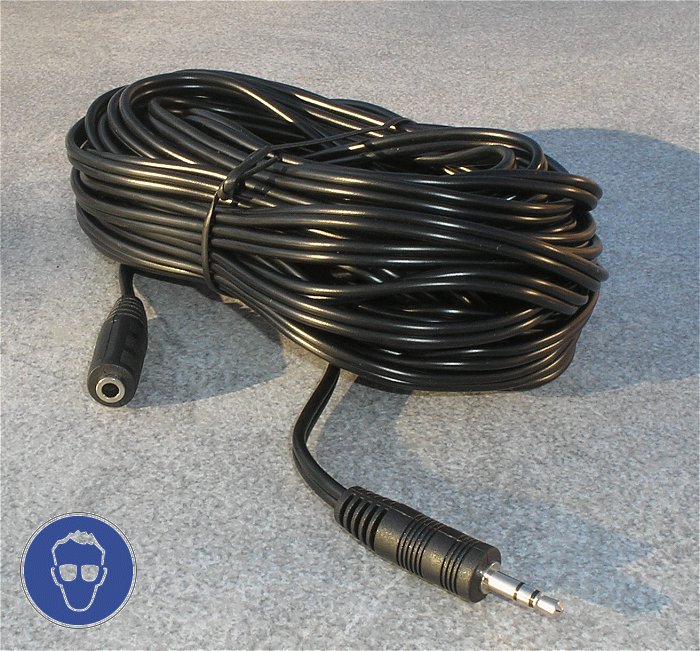 hq 10m Meter Verbindungskabel Klinke 3,5mm Stereo Kabel Verlängerung Stecker Buchse