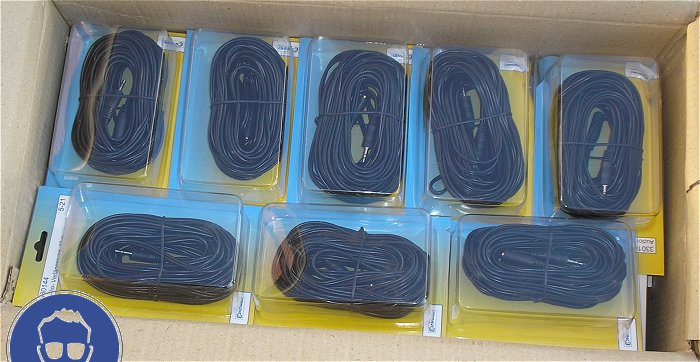 hq2 10m Meter Verbindungskabel Klinke 3,5mm Stereo Kabel Verlängerung Stecker Buchse