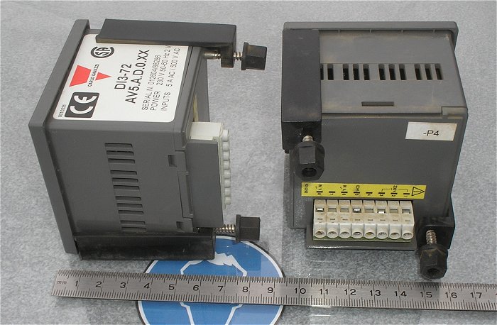 hq2 Prozessanzeige Anzeige Spannung V Carlo Gavazzi DI3-72 AV5.A.D.O. XX 230V Volt AC