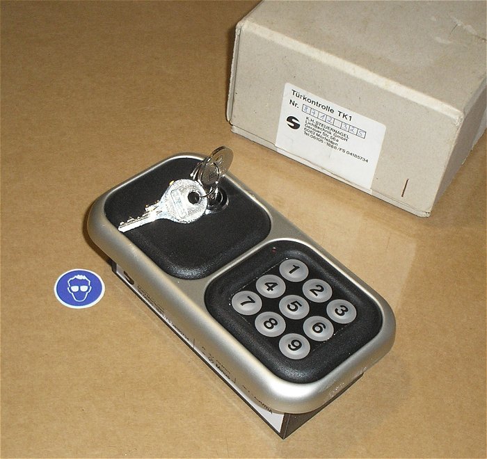 hq UP Türschloß Schlüssel Code Tastatur 230V 12V Türkontrolle TK1